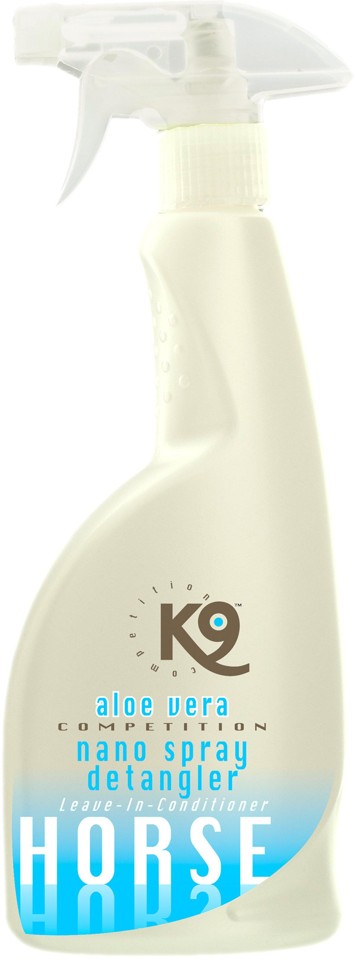 K9 - Detangling Aloe Vera Spray - For nem udredning af Filt - Fri for Silicone - 500Ml
