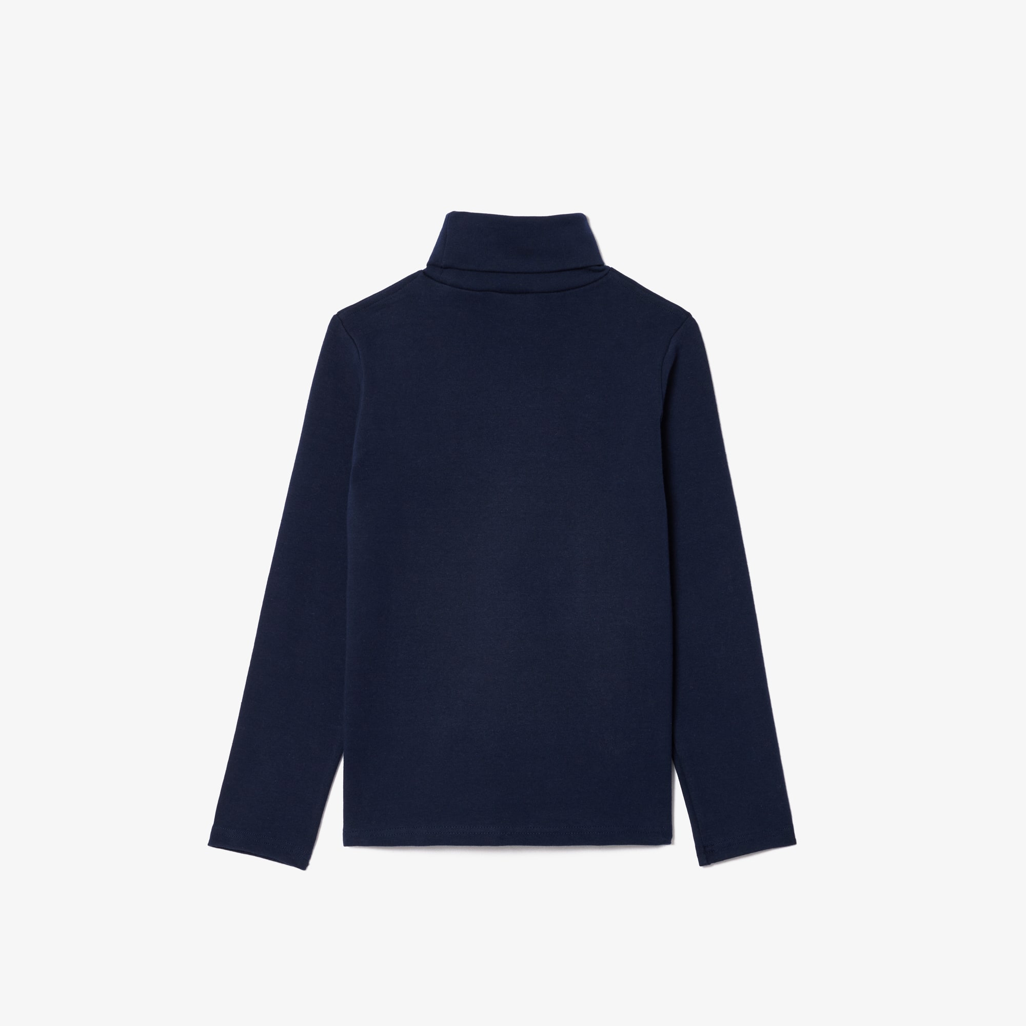 T-shirt manches longues à col roulé en coton T-Shirts & Chemises - Bleu - Lacoste - Garçon