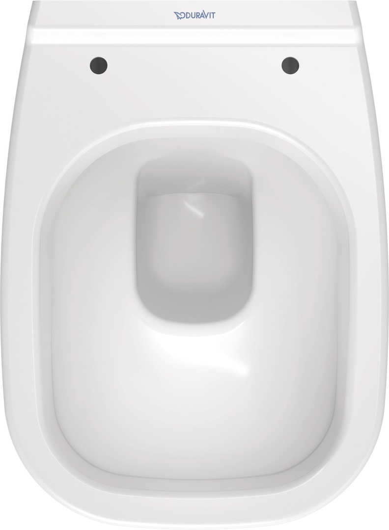 Duravit D-Code compact toilet diepspoel wit glans