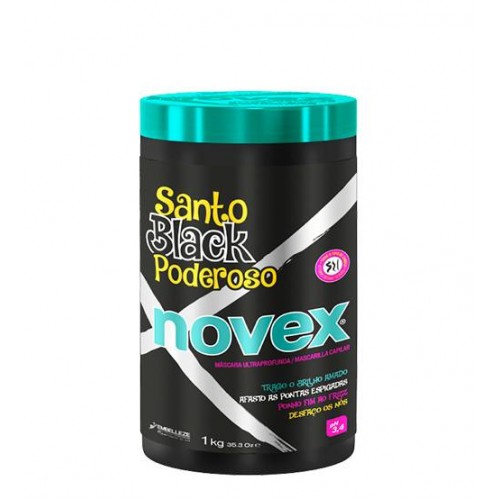 Novex Santo Black Poderoso Máscara 1kg