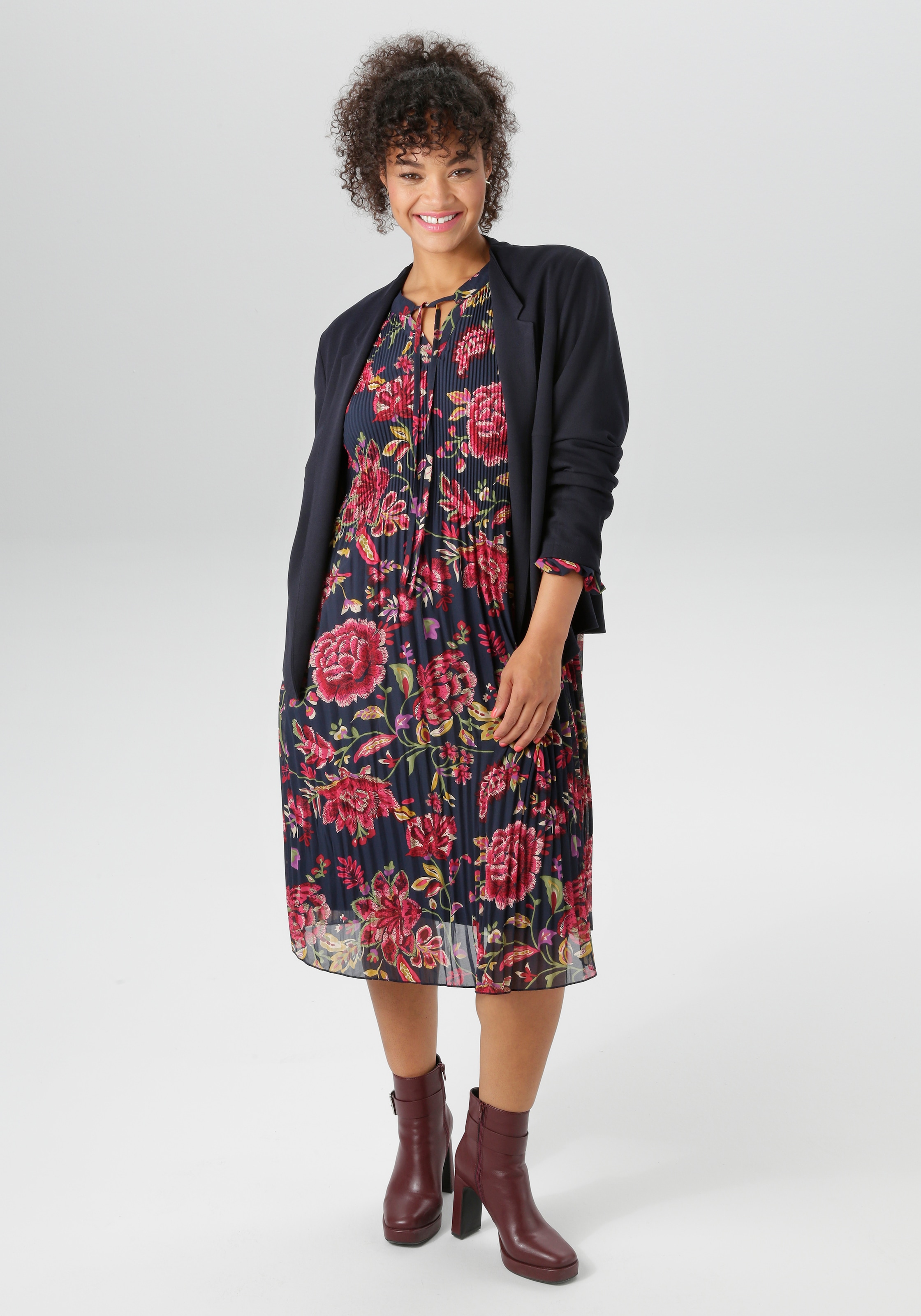 Aniston PLUS Boleroblazer , kurzer, verschlussloser Damen-Bolero - NEUE KOLLEKTION