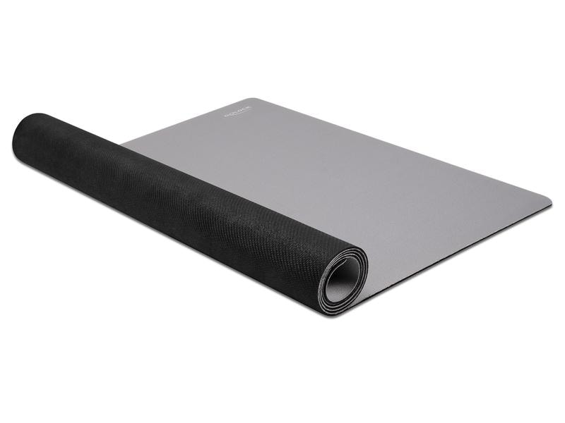 Delock Mausmatte 900 x 500 x 2 mm Grau Extra-weite Mausmatte mit gummierter Unterseite