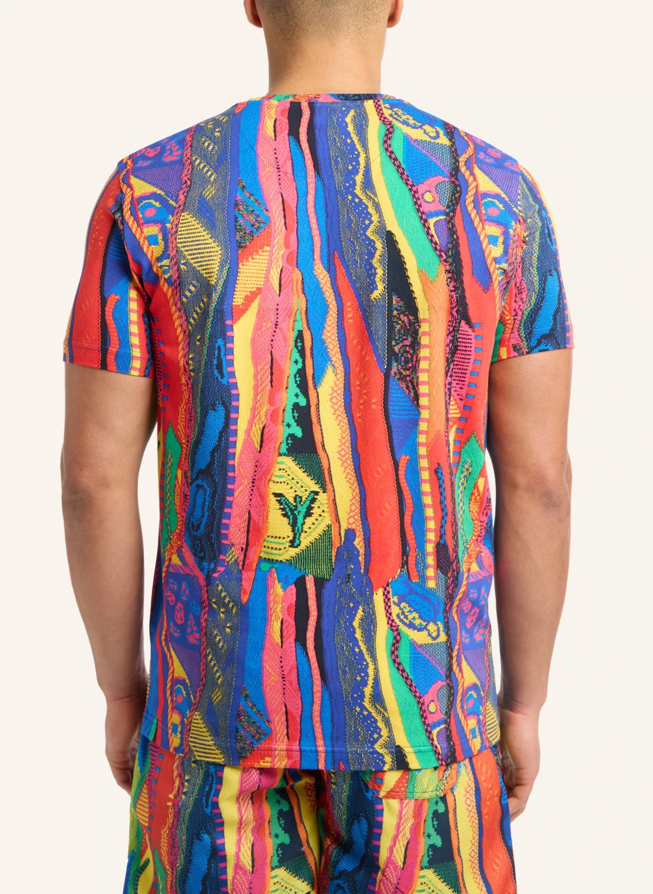 CARLO COLUCCI T-Shirt mit Knitprint EGON