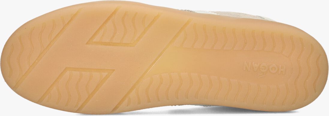 beige hogan lage sneakers hogan cool allacciato h