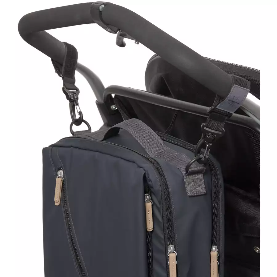 LÄSSIG Wickelrucksack Green Label Backpack Dark Blue