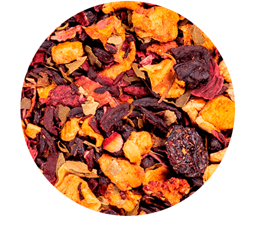 AquaRosa-Infusion hibiscus, fruits rouges Recharge vrac 100 g