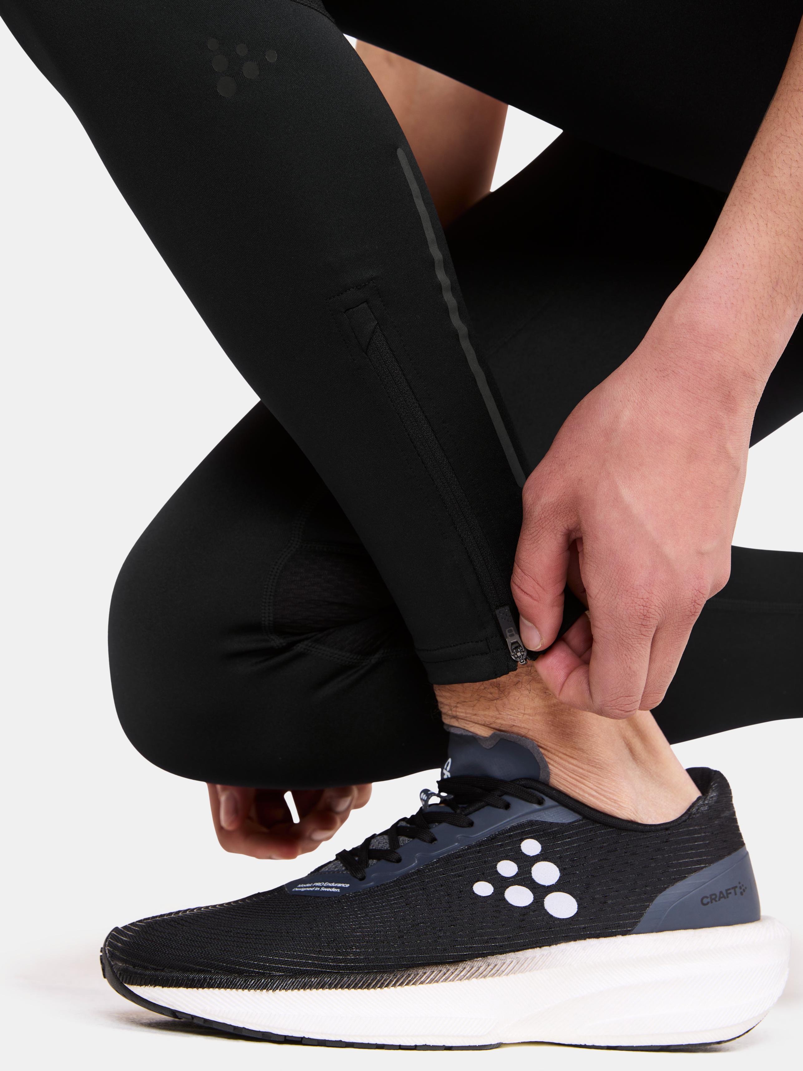 Craft Adv Essence Zip Tights Black