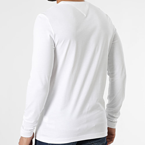 Tee Shirt Manches Longues Rwb Hilfiger 1537 Blanc