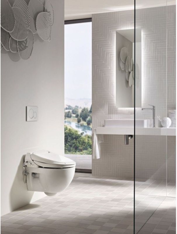 Geberit - AquaClean 4000 - Douchewc - Wit - Model 1
