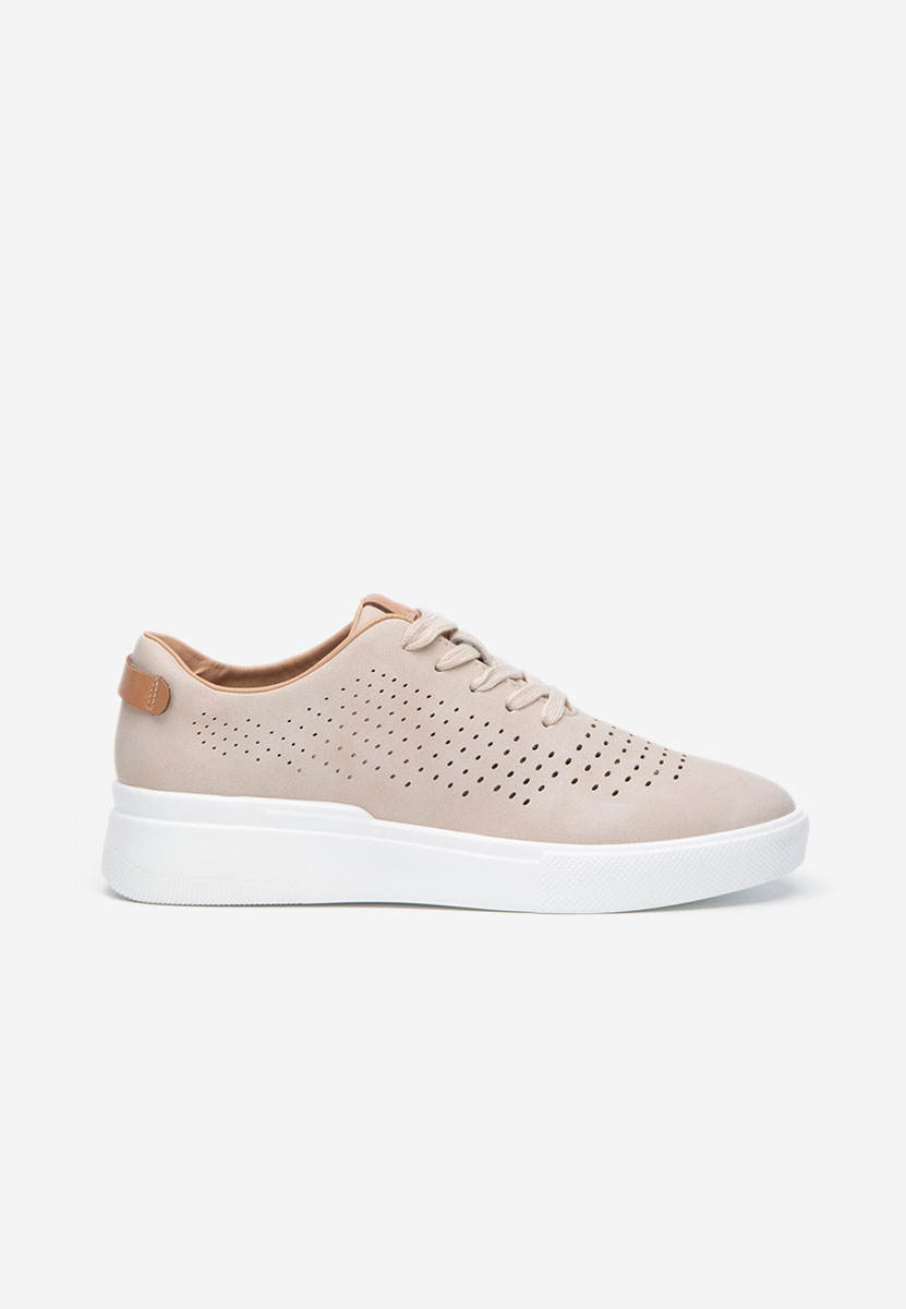 Chaussures casual femme beige Frina