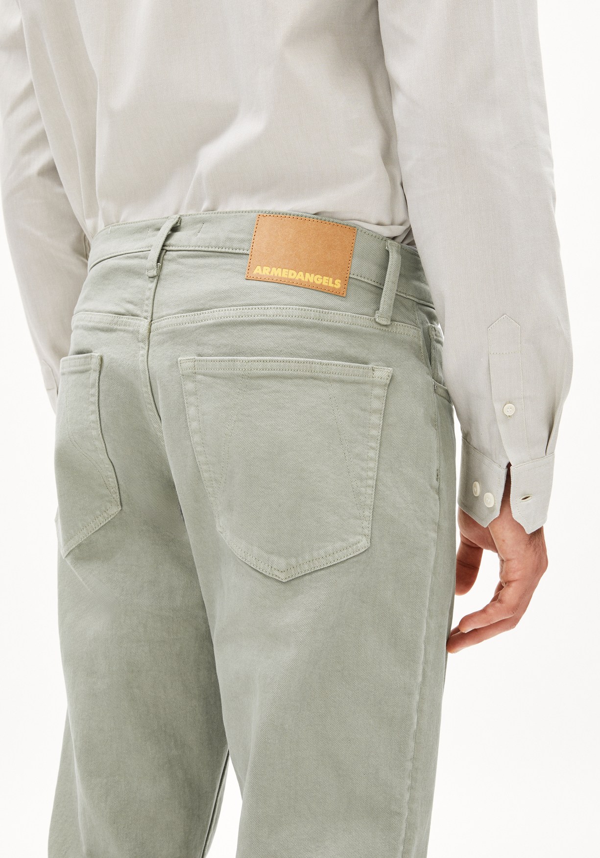 Armedangels Herren-Jeans Aarjo Tarpa Seagreen