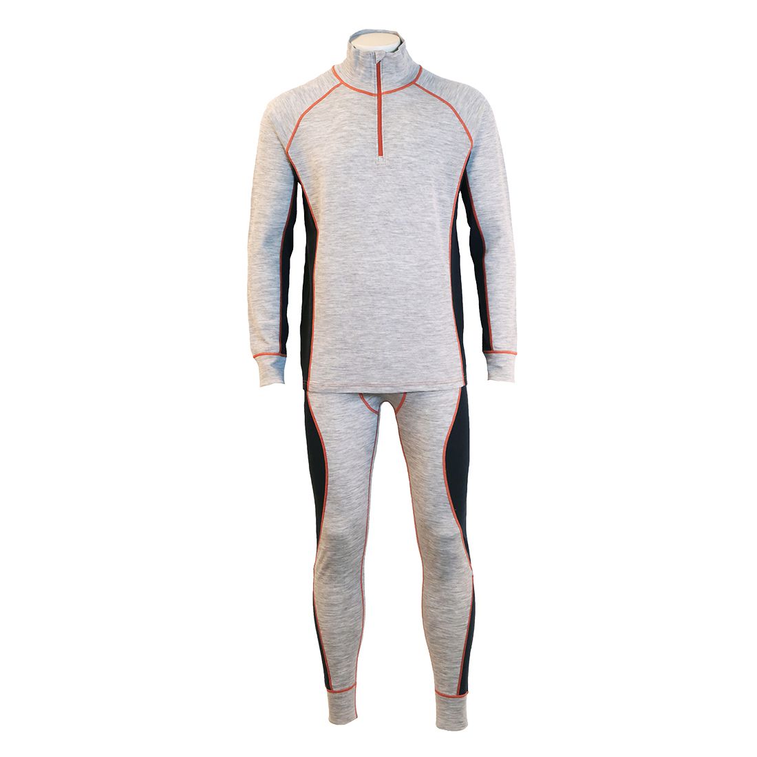 Ulltrøye med half-zip
