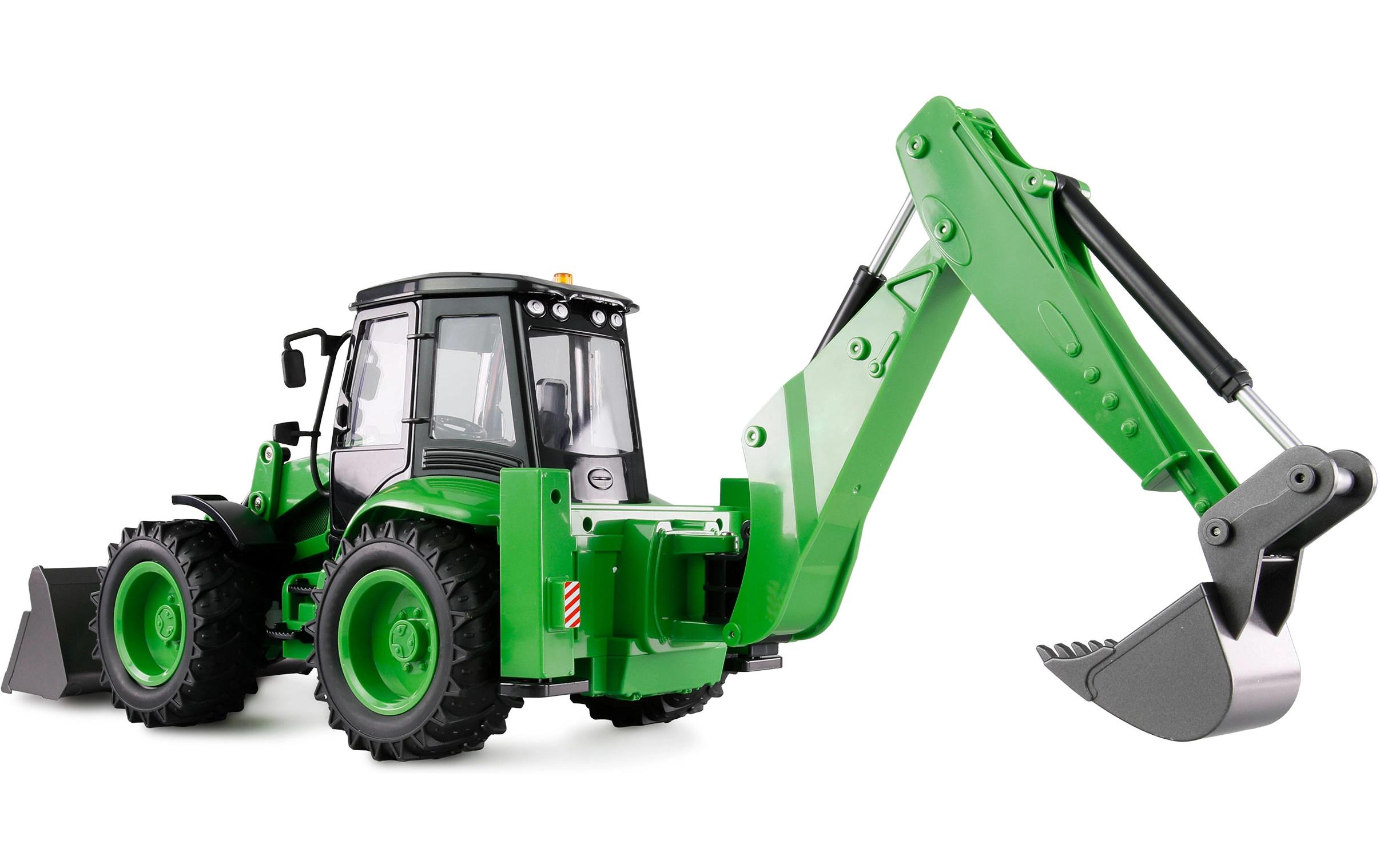 Baggerlader G1401E RTR, 1:14Ferngesteuerte Radlader und Bagger
