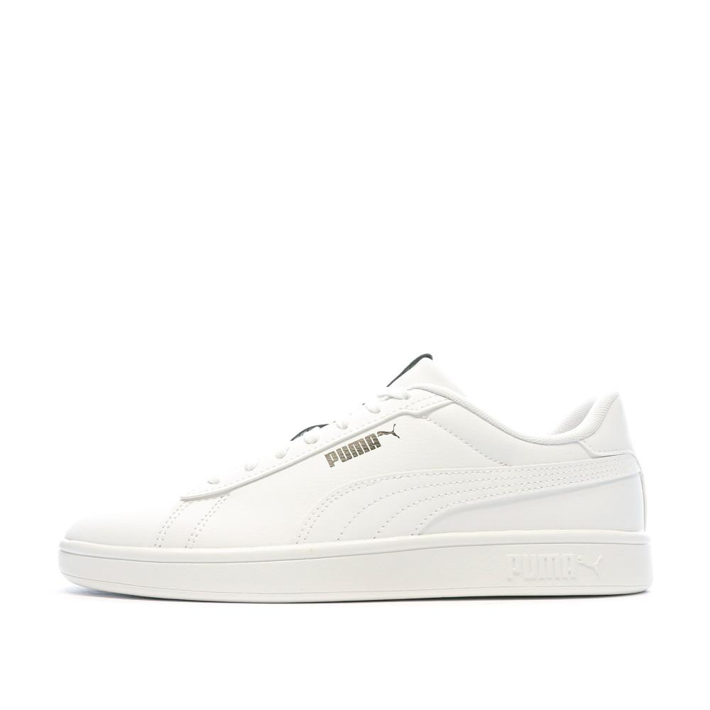 Puma Baskets Blanches Homme Puma Smash 3.0
