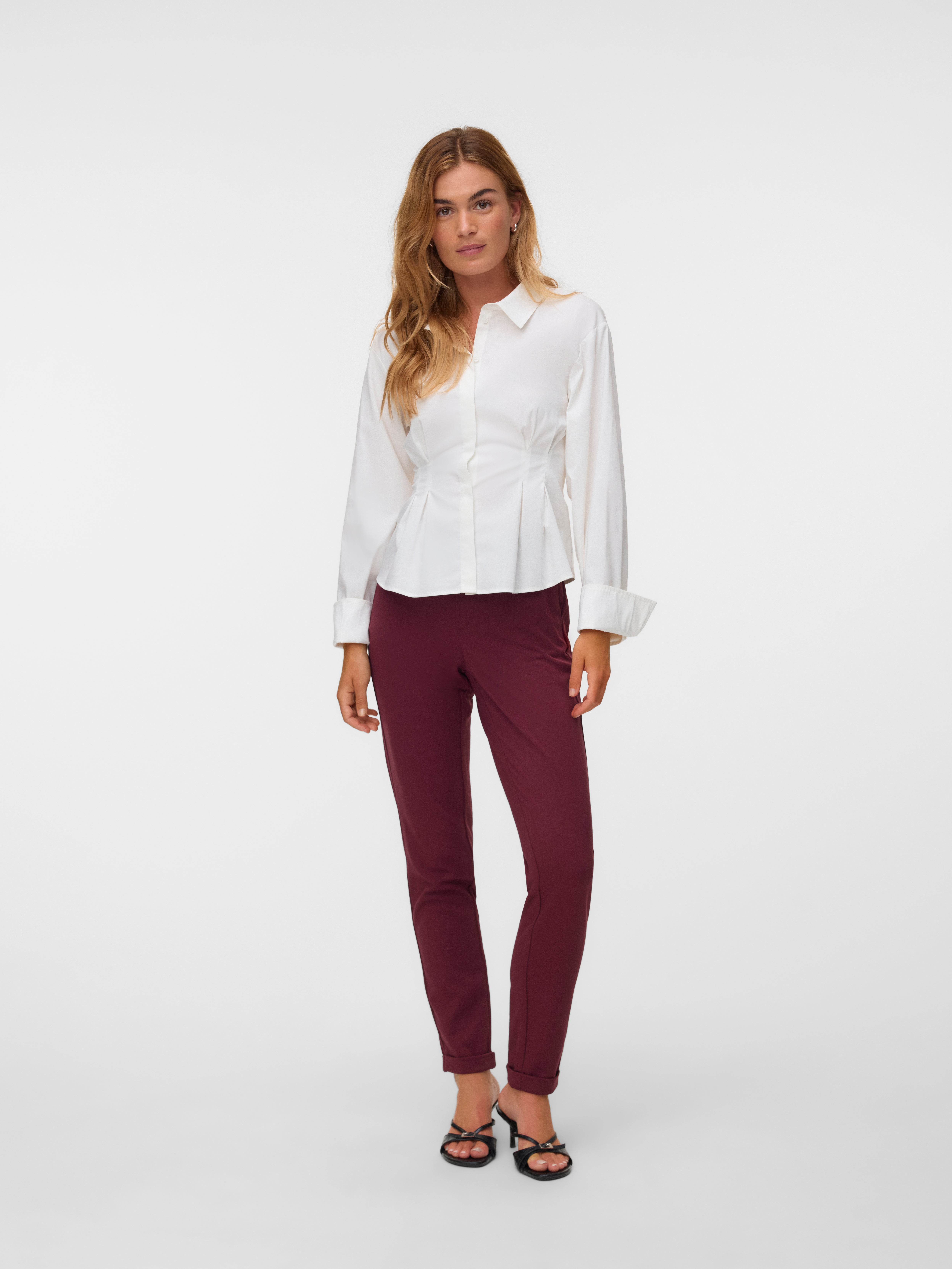 VMMAYA Mid waist Broek