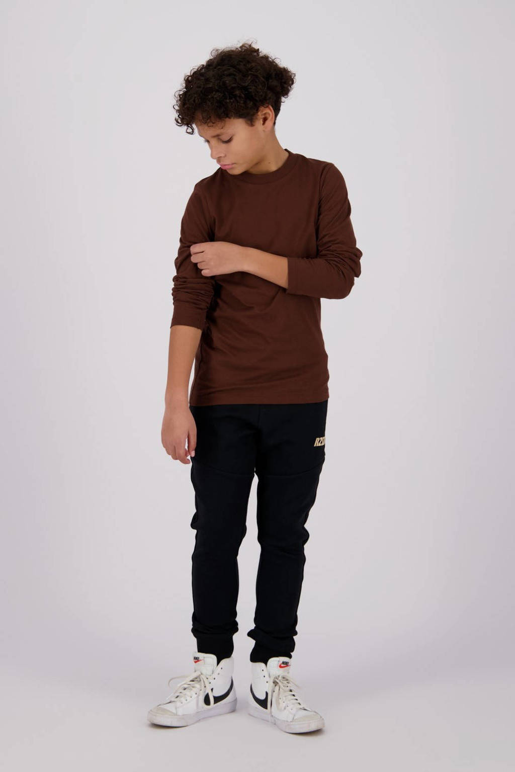 Raizzed tapered fit joggingbroek Seoul met logo zwart