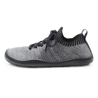 Unisex-Barfußschuh, Schwarzmelange