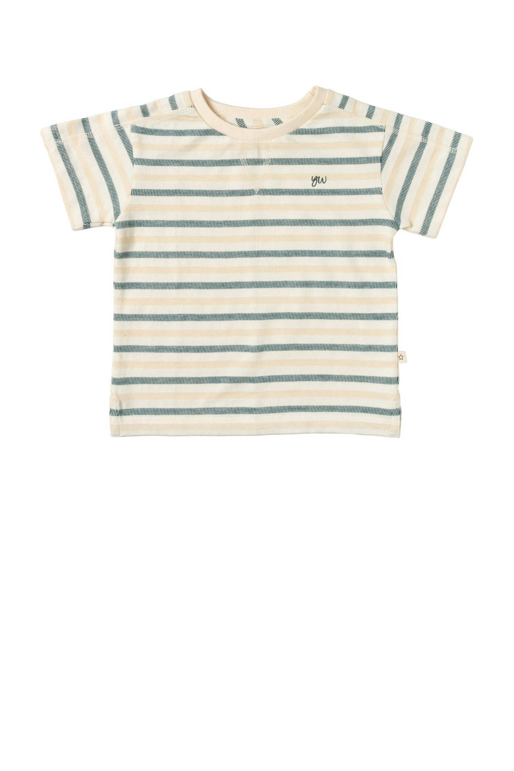 Your Wishes gestreept T-shirt Elthan offwhite/ecru/blauw