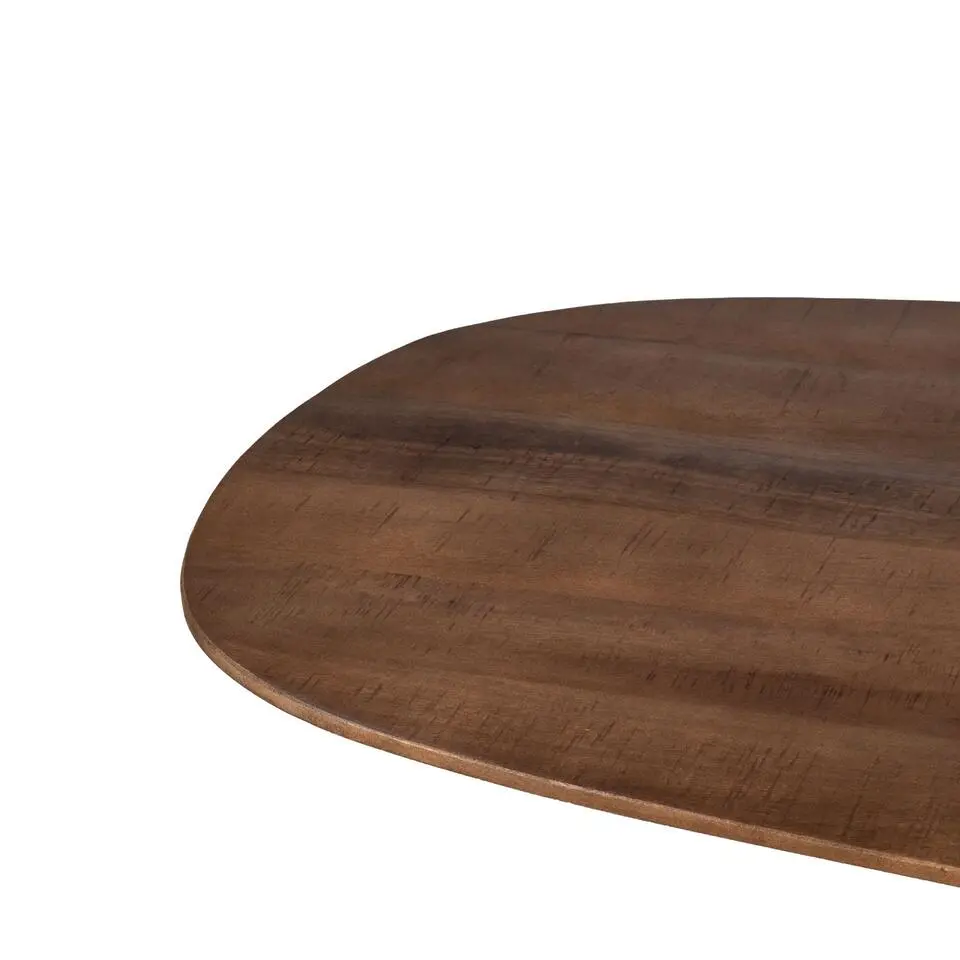 Salontafel Bruin - 130x70x40cm - Mangohout - Tafel Omar