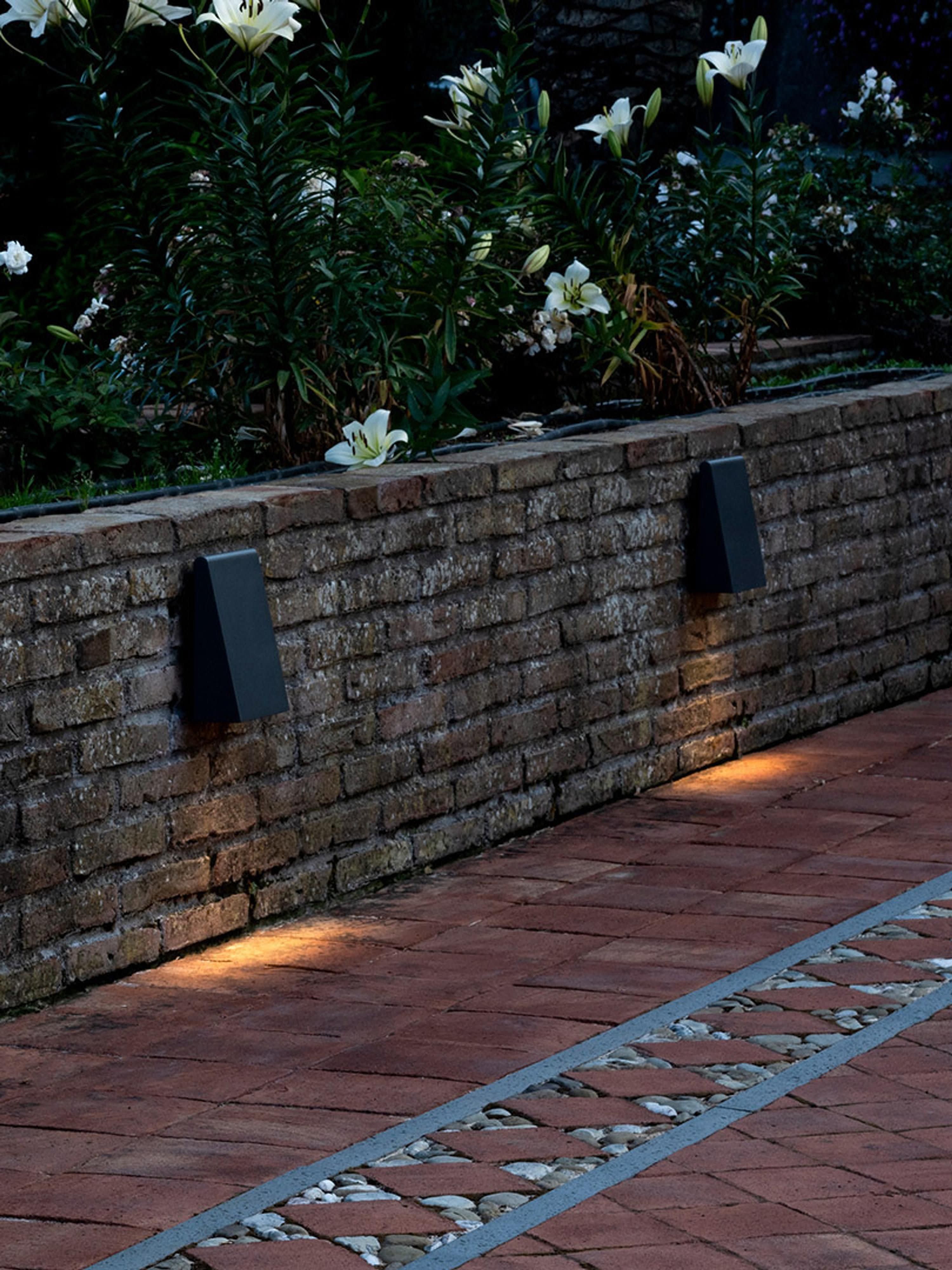 Outdoor LED-wandlamp Cuneo Mini
