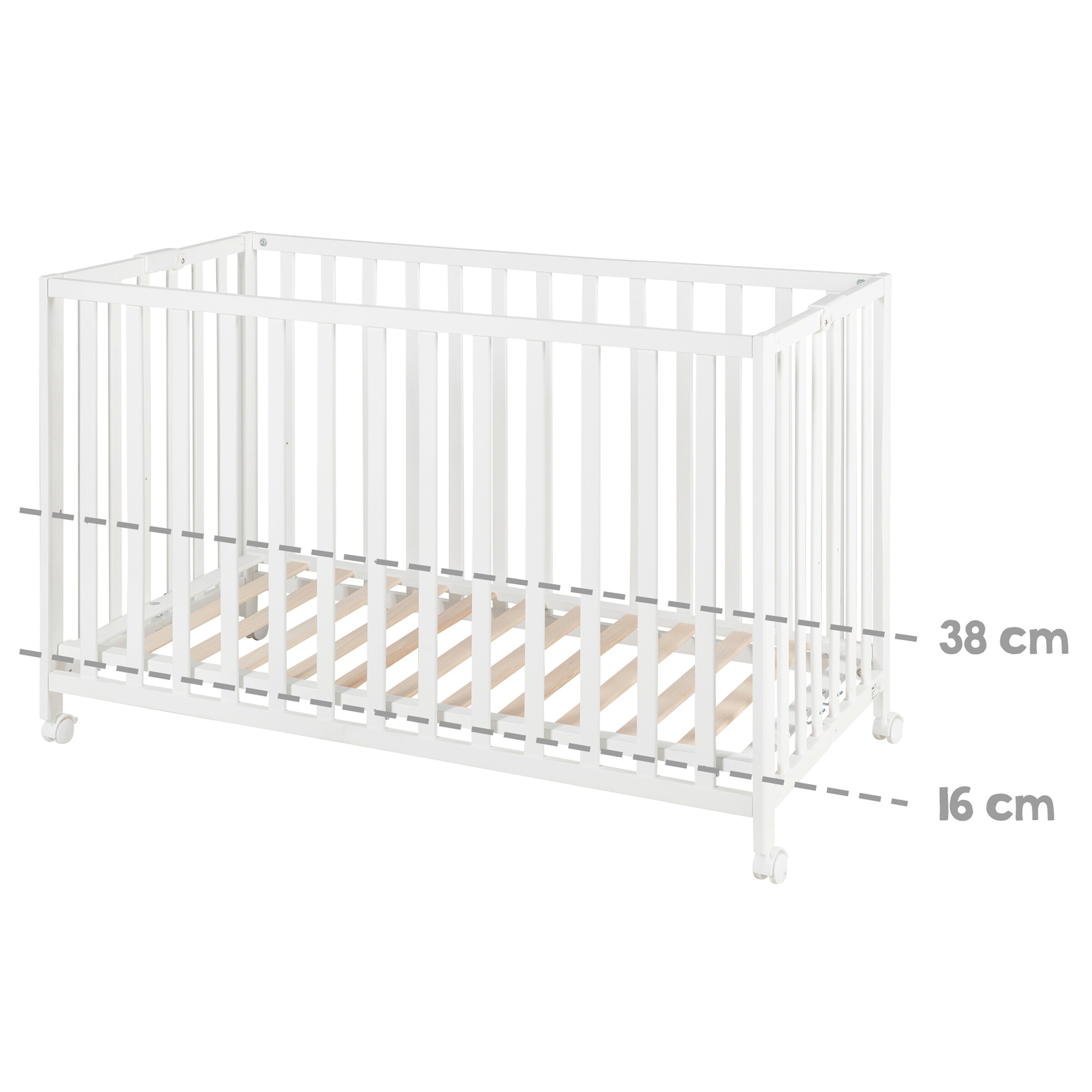 roba Klappbett, 60x120 cm Fold Up