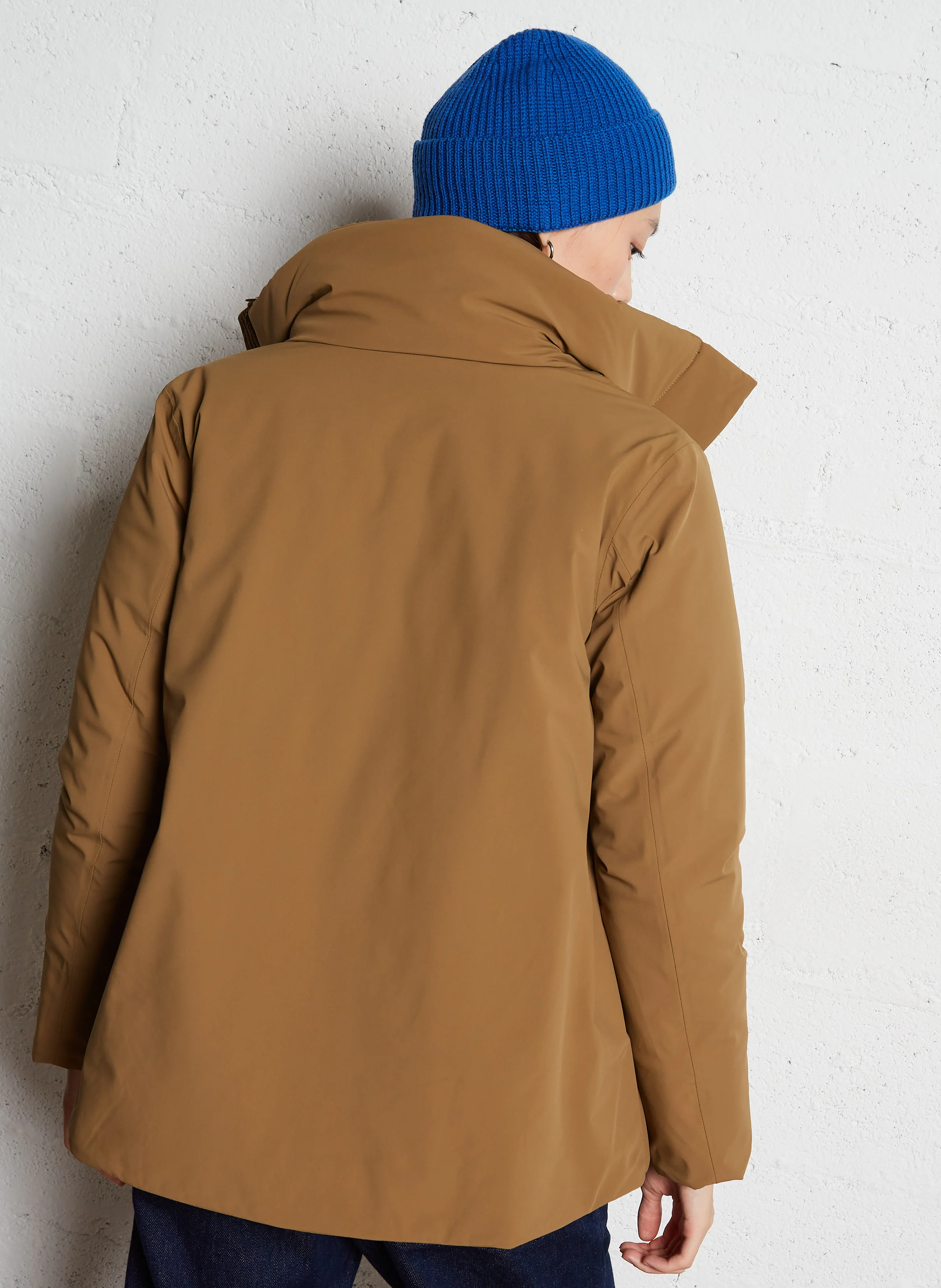 MARLETTE ST WARM - Doudoune droite | Marron
