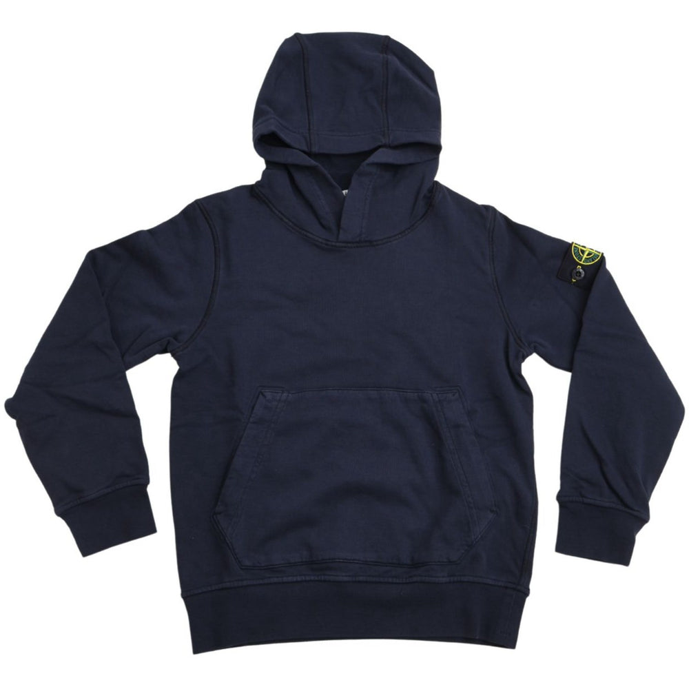 Køb Stone Island Navy Blue Hættetrøje Sweater
