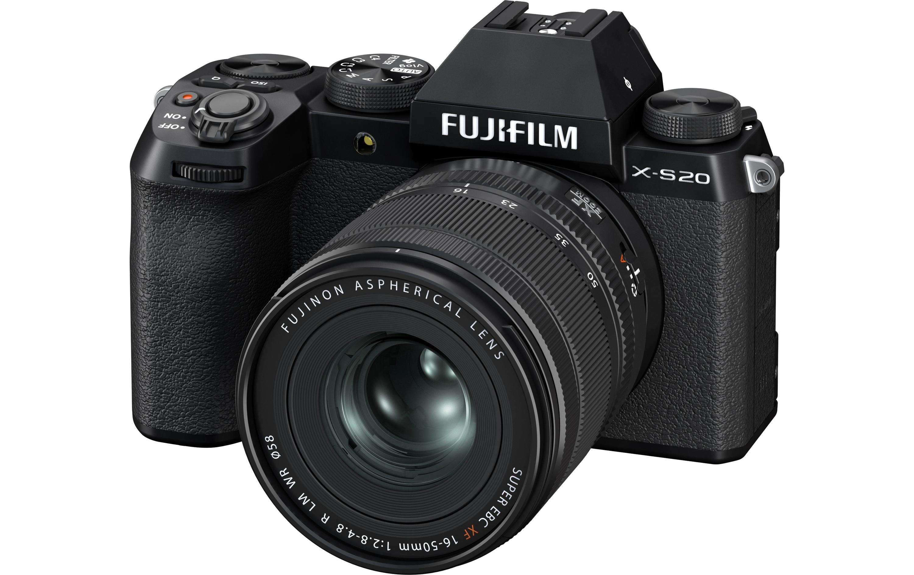 Fotokamera X-S20 Kit XF 16-50mm<br>Vielseitige Reisekamera mit Ki-Autofokus und langer Akkulaufzeit inkl. Objektiv