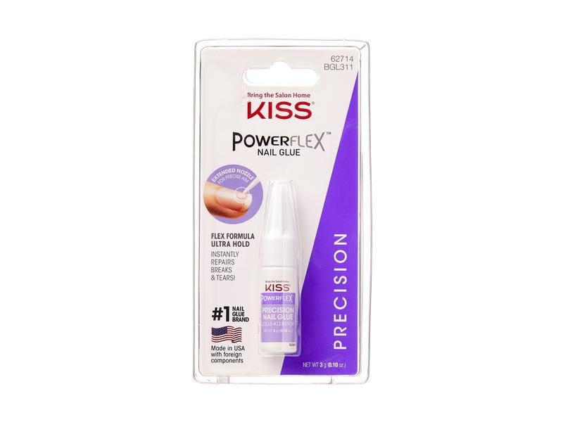 Kiss Kleber PowerFlex Pro's Choise Precision Glue 3 g Nagelkleber mit extra dünner Spitze