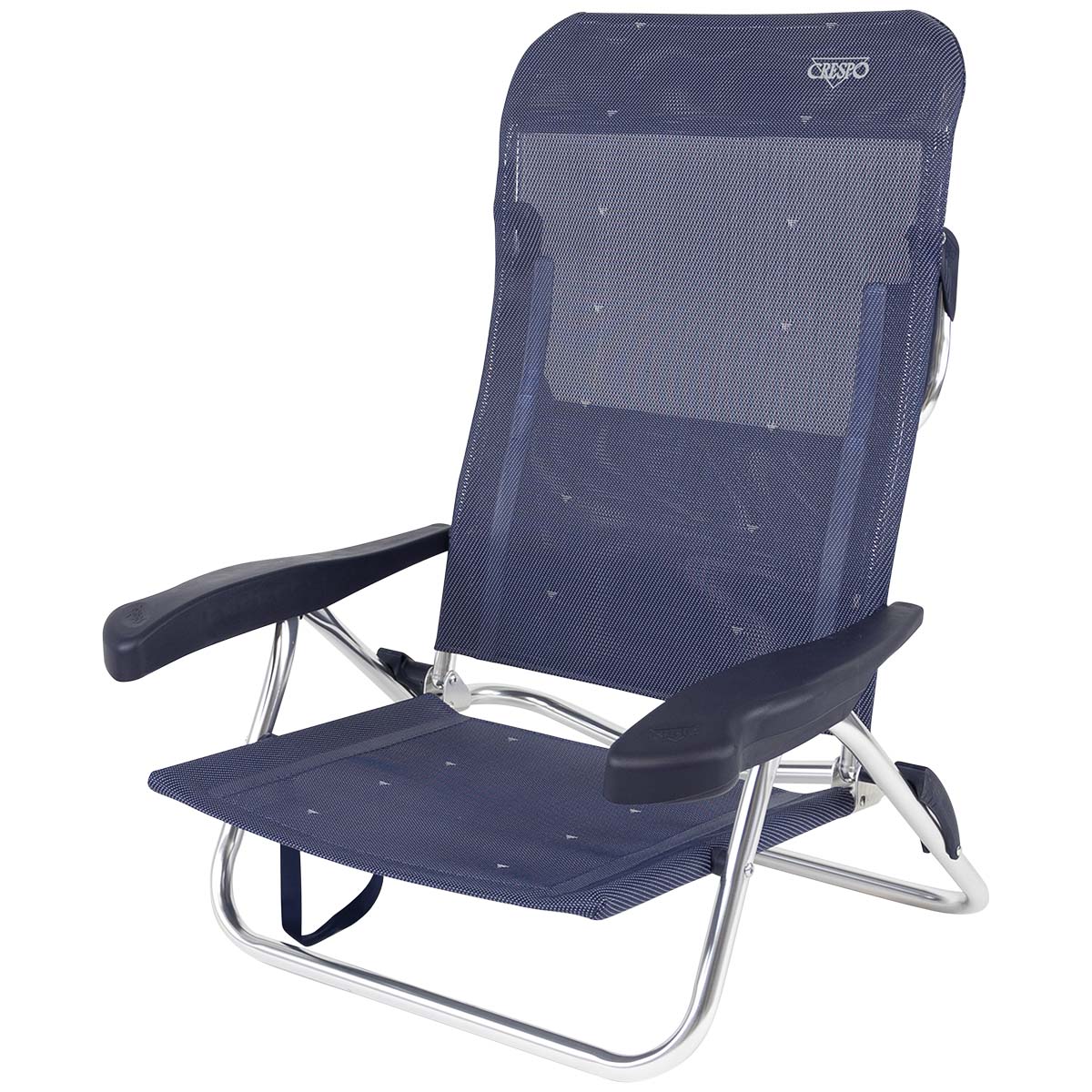 Crespo AL-221 Dark Blue strandstoel