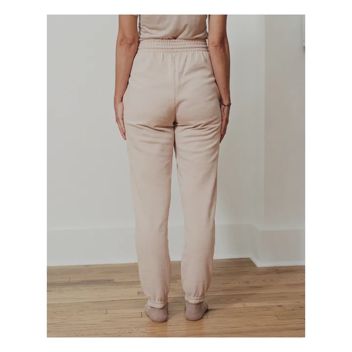 Baserange Jogger Coton Bio | Beige Nude