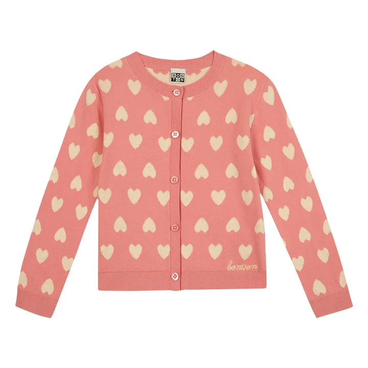 Bonton Cardigan Lilou | Rose