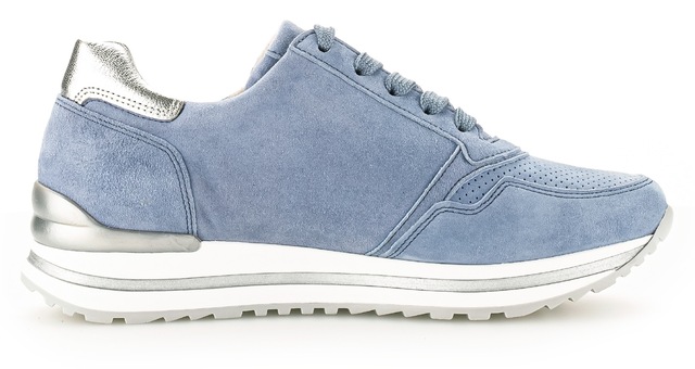 Gabor Keilsneaker »TURIN«  mit Lochmuster, Weite H, Freizeitschuh, Halbschuh, Schnürschuh