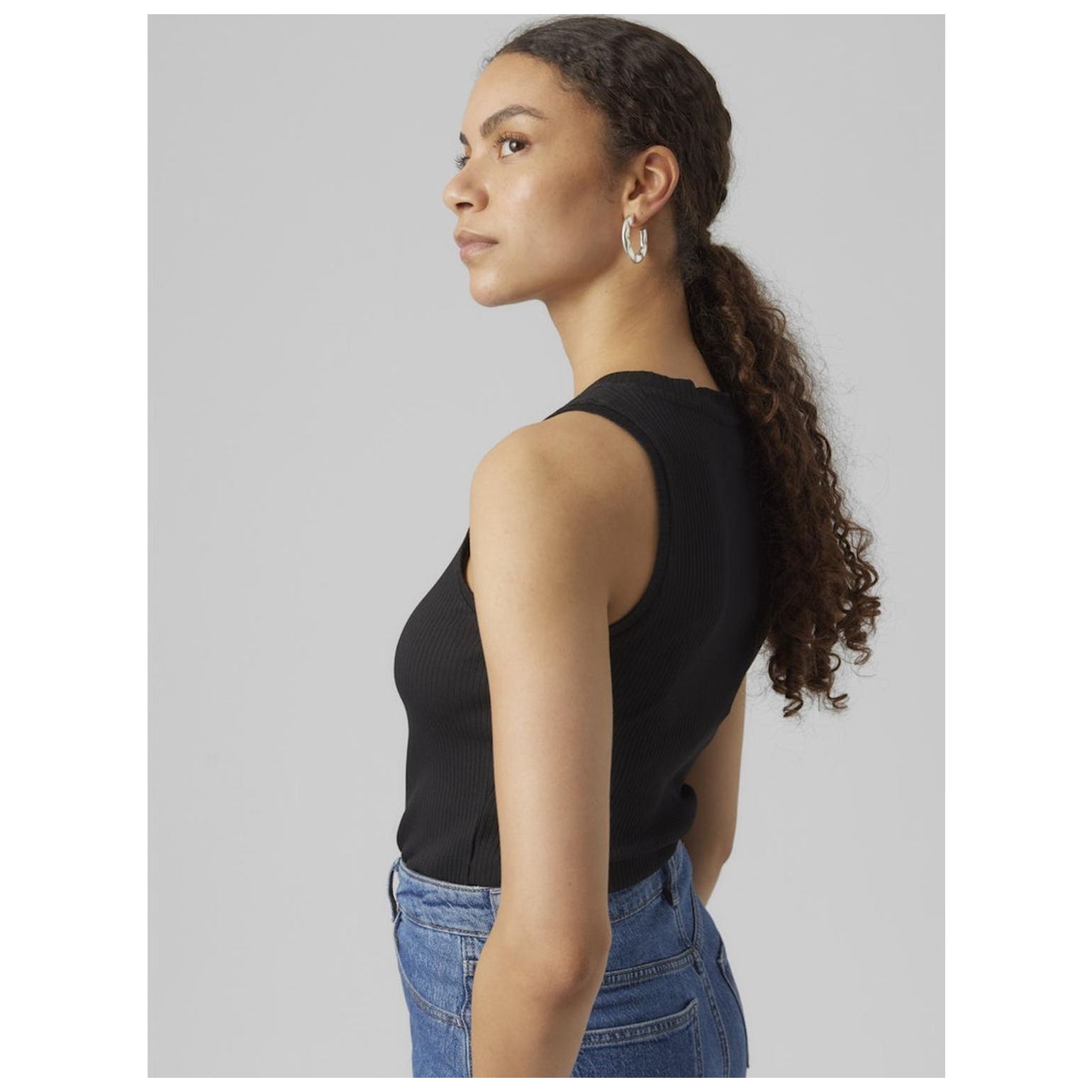 Vero Moda VMLAVENDER SL O-NECK TOP VMA N
