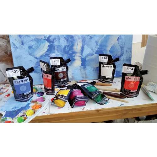SENNELIER abstract® Primärfarben-Set, 5 x 120 ml