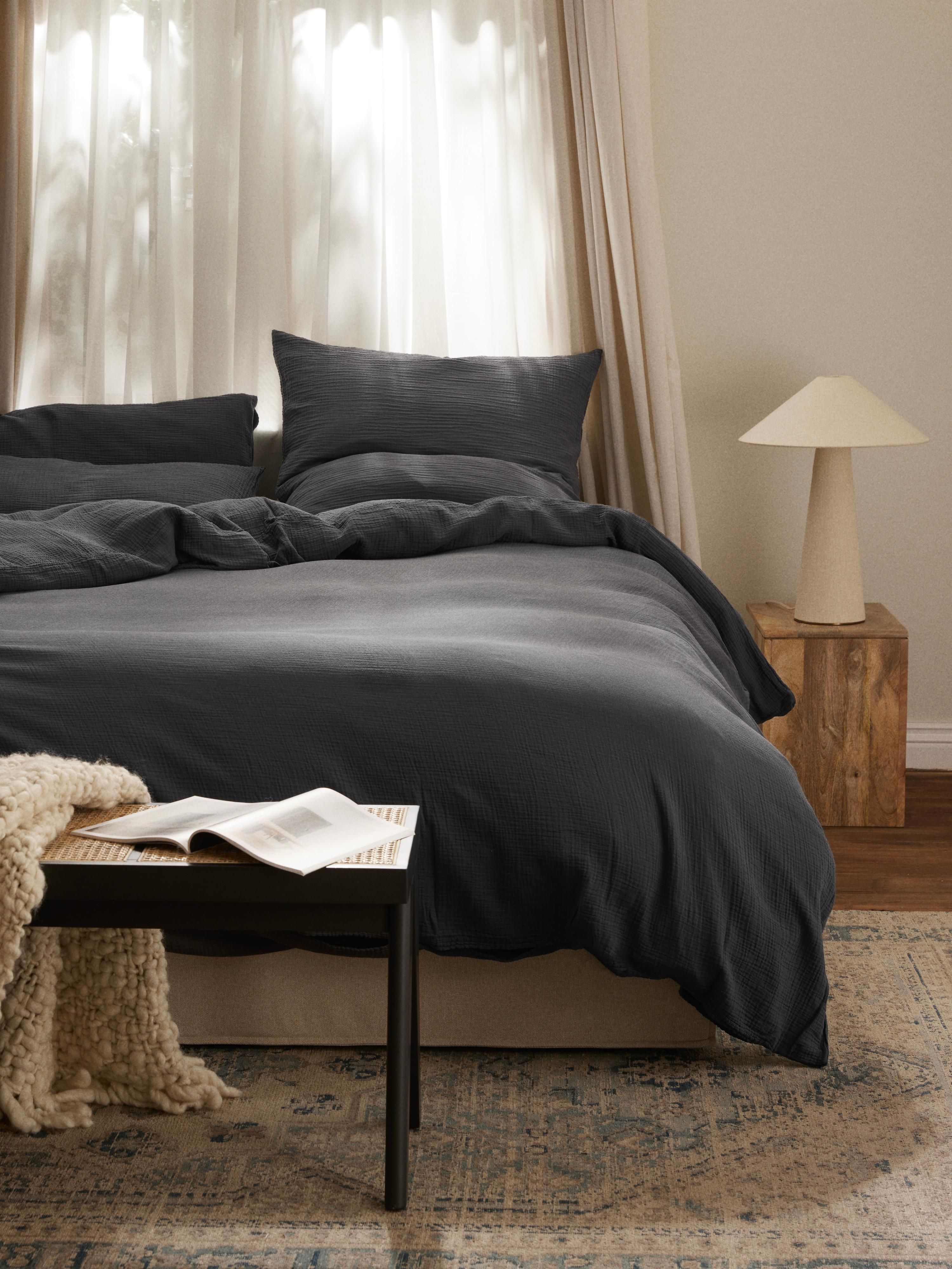 Mousseline kussenhoes Odile