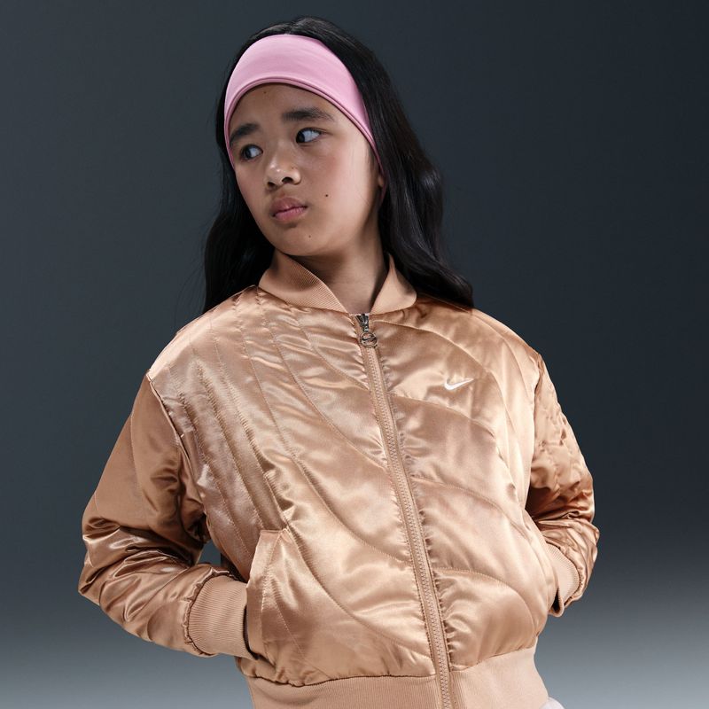Nike - Meisjesjack - Bruin