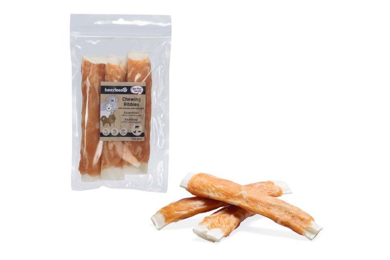 Beeztees Kauwsnack - Hondensnack - 3 Stuks - vis