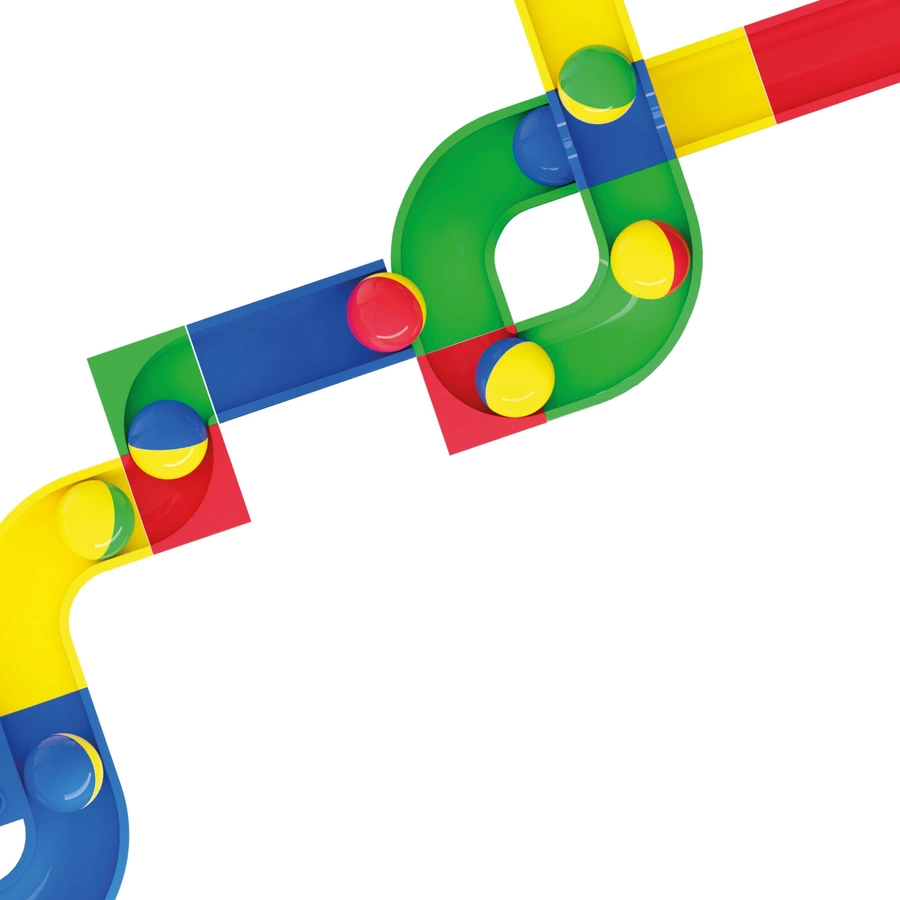 HUBELINO® 12-teiliges Kugelset (zweifarbig-bunt)