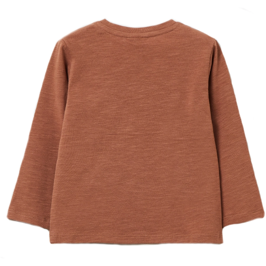 OVS Langarmshirt Cute Animals Beaver Fur