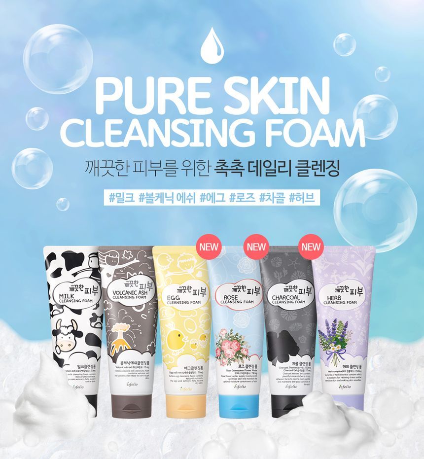 esfolio - Rose Cleansing Foam