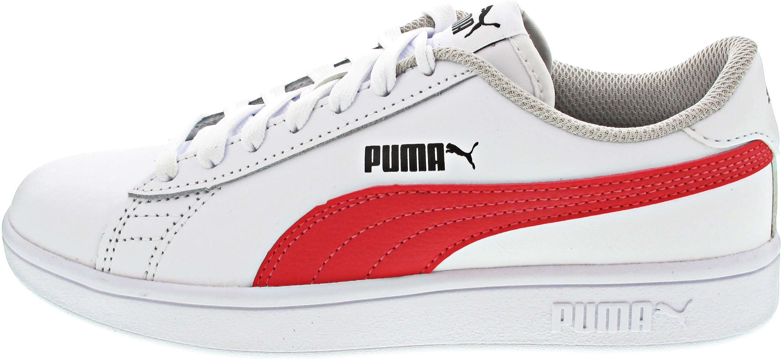 Puma Smash v2L Jr Sneaker weiss