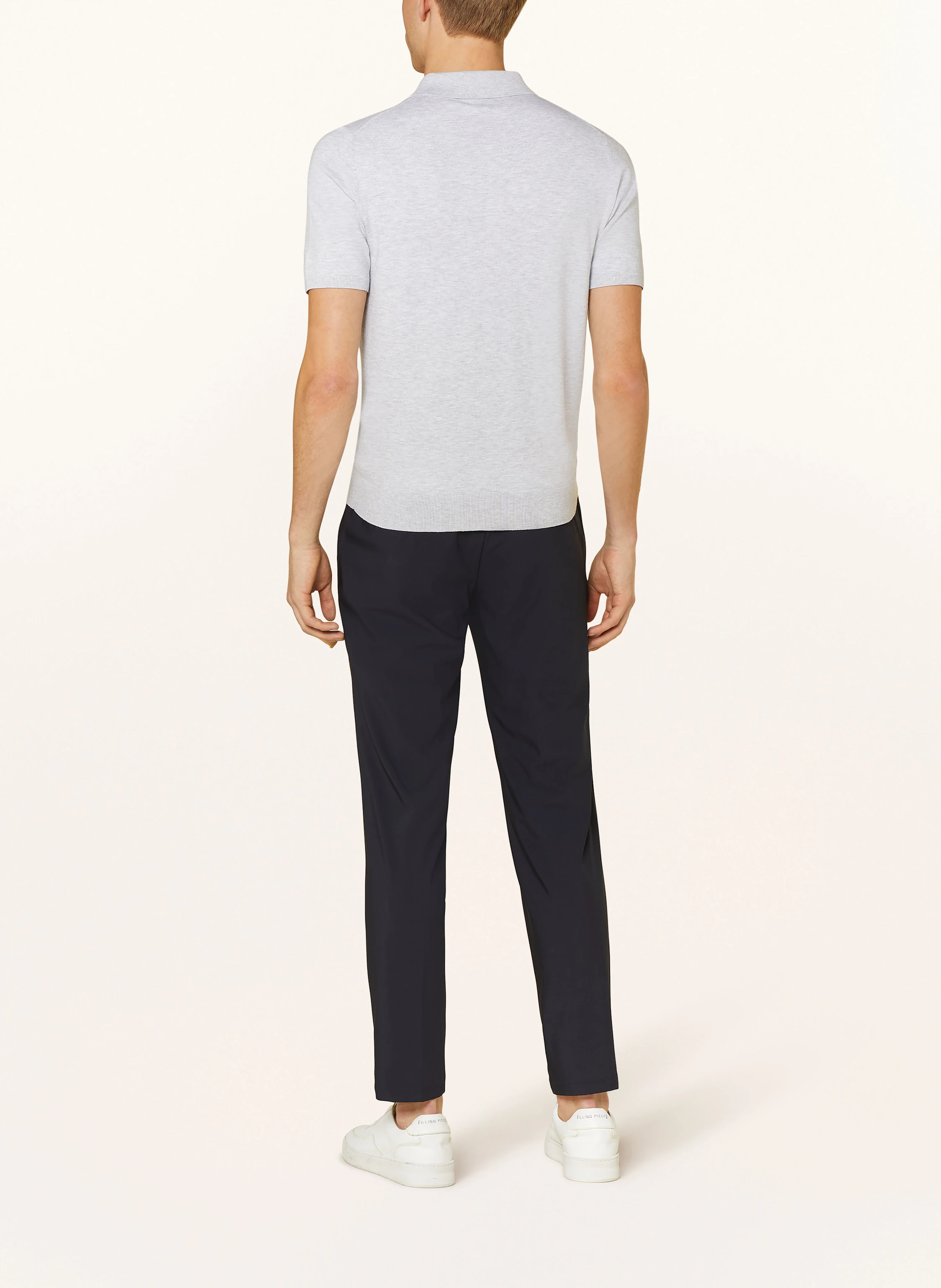 REISS Strick-Poloshirt FINCH