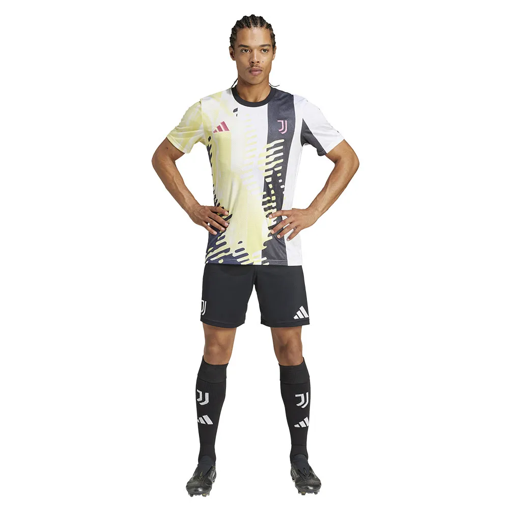 adidas Juventus 24/25 vor dem Spiel kurzarm-T-shirt