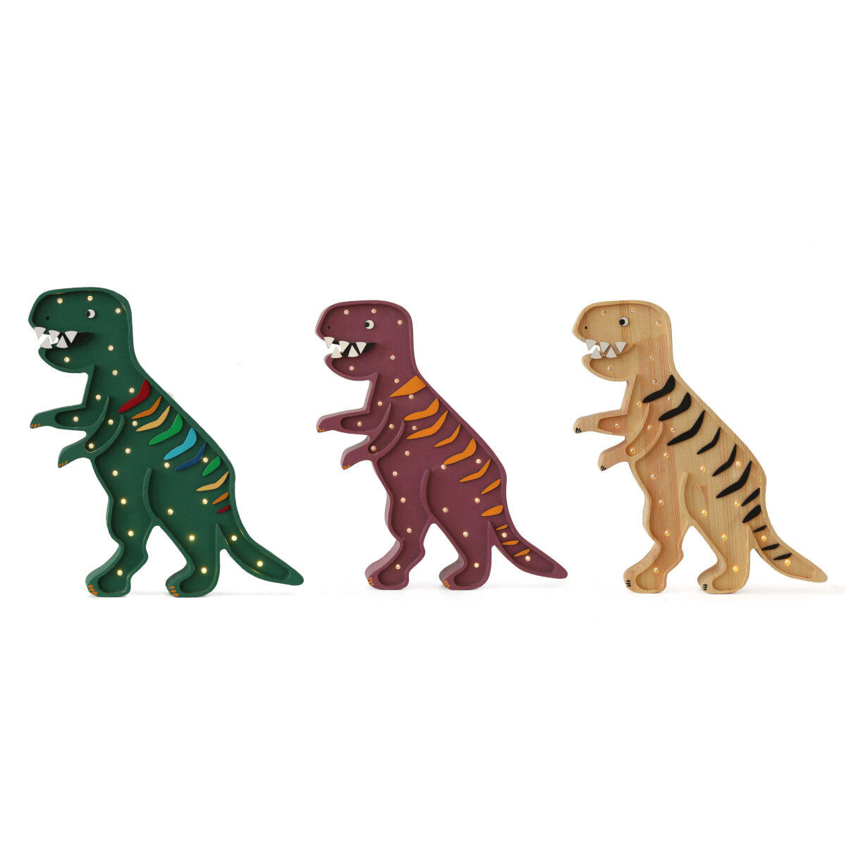 Little Lights Little Lights Nachtlicht Lampe T-Rex
