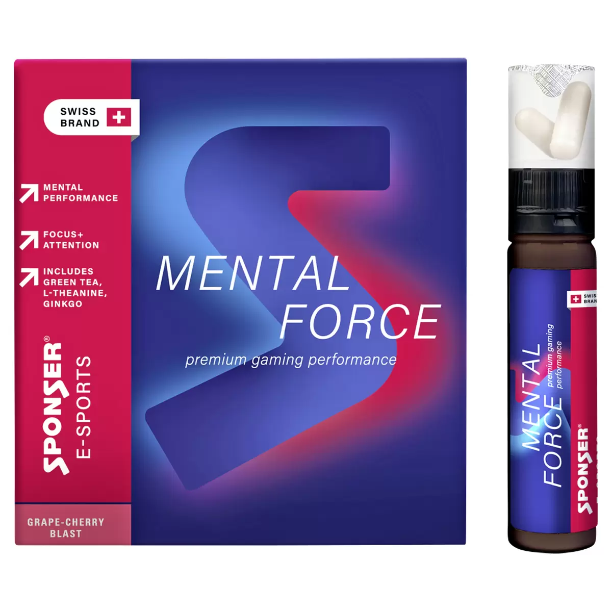 Mental Force Sponser Blau