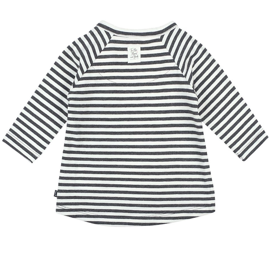 Feetje Longsleeve Ringel Dots anthrazit-melange