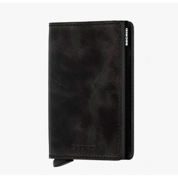 Secrid Porta-cartões Slim - SV-BLACK