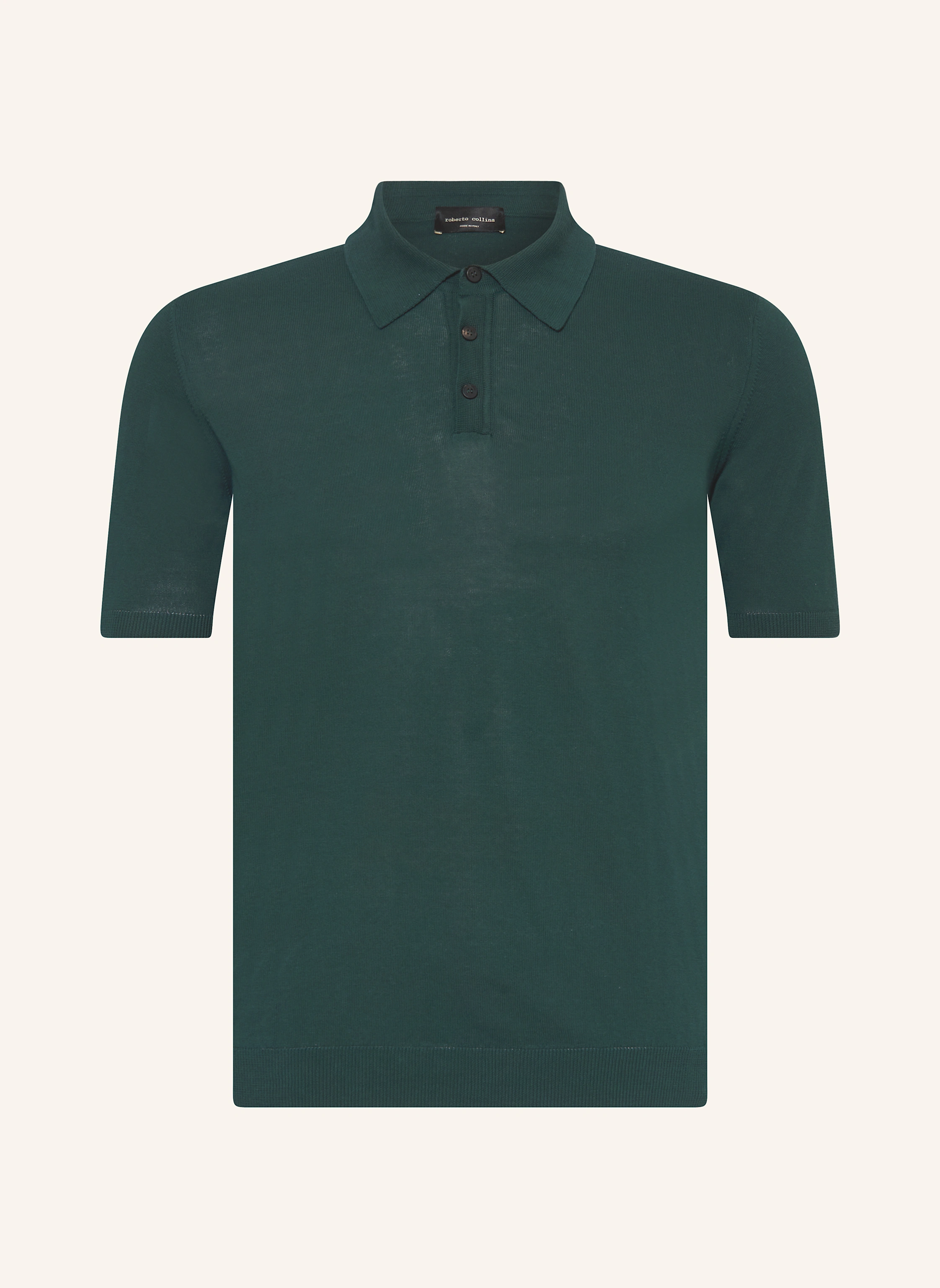 roberto collina Strick-Poloshirt