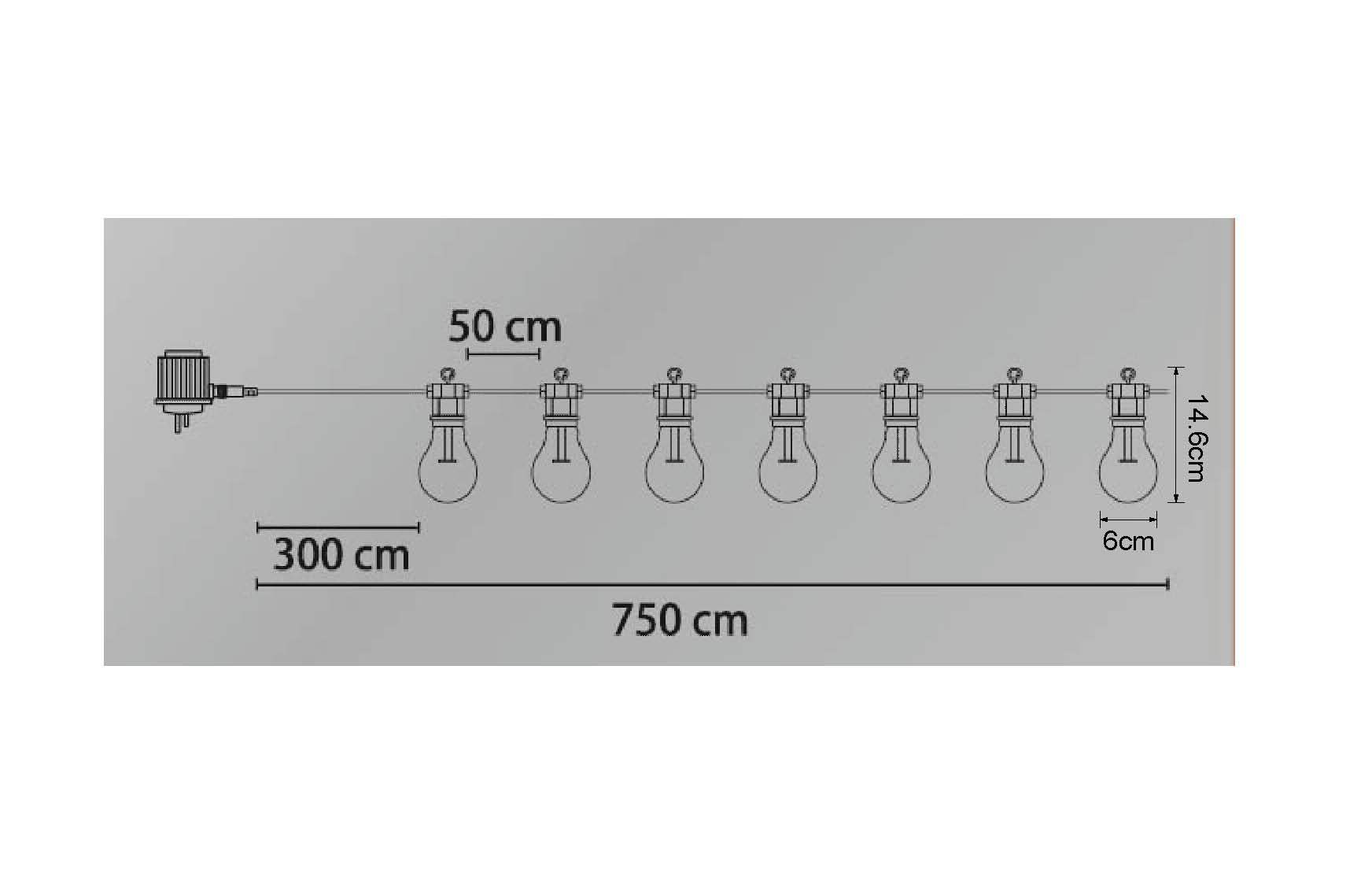 Lichterkette LED NIRVANA